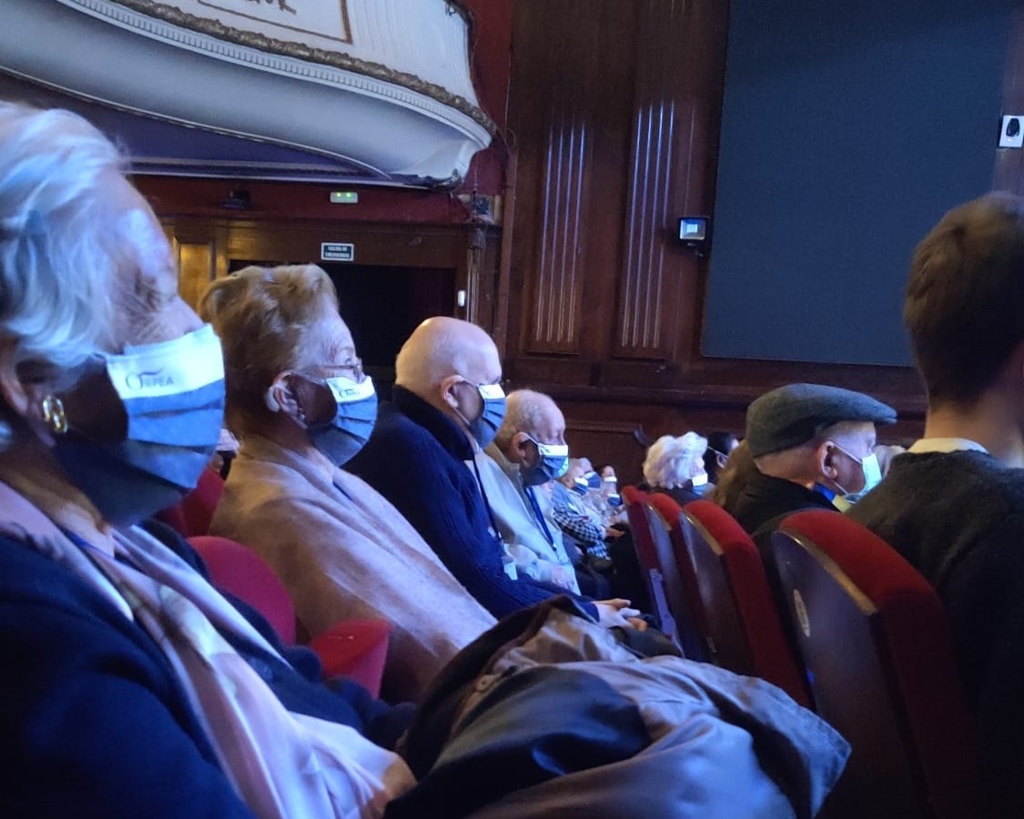 Residentes de ORPEA salen al Teatro EDP Gran Vía en Madrid